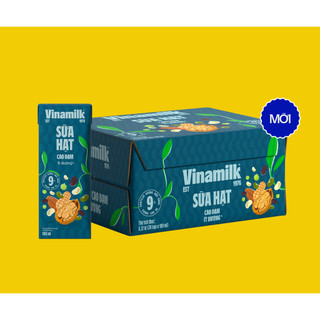 Thùng 24 hộp sữa hạt cao đạm ít đường - hộp 180ml