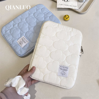 Vỏ máy tính xách tay QIANLUO Ins Chống sốc chèn máy tính bảng thêu đám mây nhỏ Thích hợp cho 9.7 11 13 14 15 15.6 inch