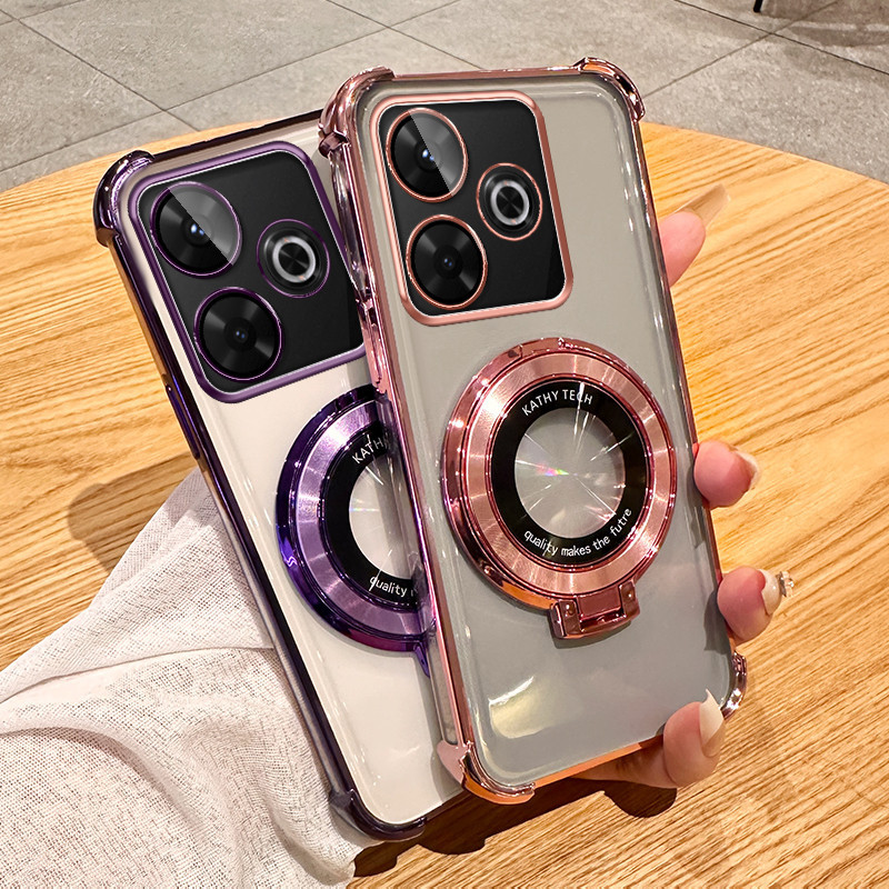 Dành Cho Xiaomi Redmi 13 4G Ốp Lưng Điện TPU Chống Sốc Đứng Ốp lưng Cho Redmi13 4G Ốp Lưng