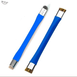2 Chiếc Đôi Chống Tĩnh Điện ESD An Toàn Bàn Chải Cứng Cho Điện Thoại Bo Mạch Chủ Bảng Mạch Bụi Bàn Phím Máy Tính Làm Sạch