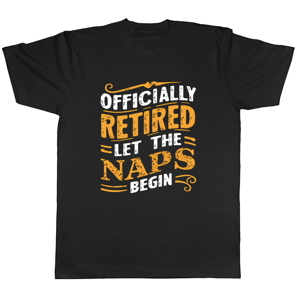 Áo thun nam chính thức nghỉ hưu Let The Naps Begin Funny Tee