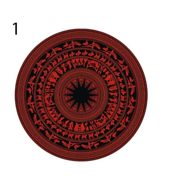 Hình dán decal trống đồng dán trang trí xe oto, xe tải, xe máy,... decal 7 màu, nhiều kích cỡ