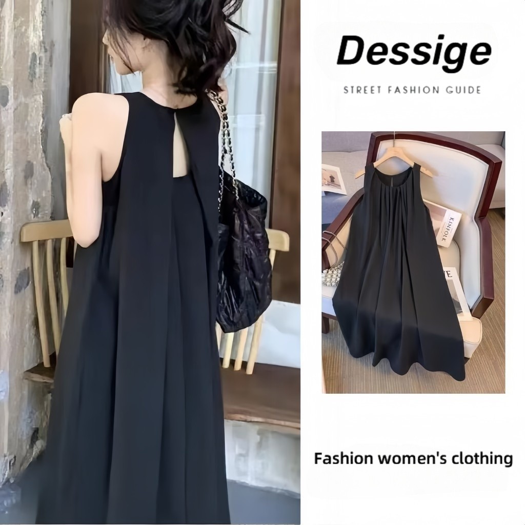 Váy 2 dây trễ vai maxi đi biển Đầm hai dây dài bigsize nữ