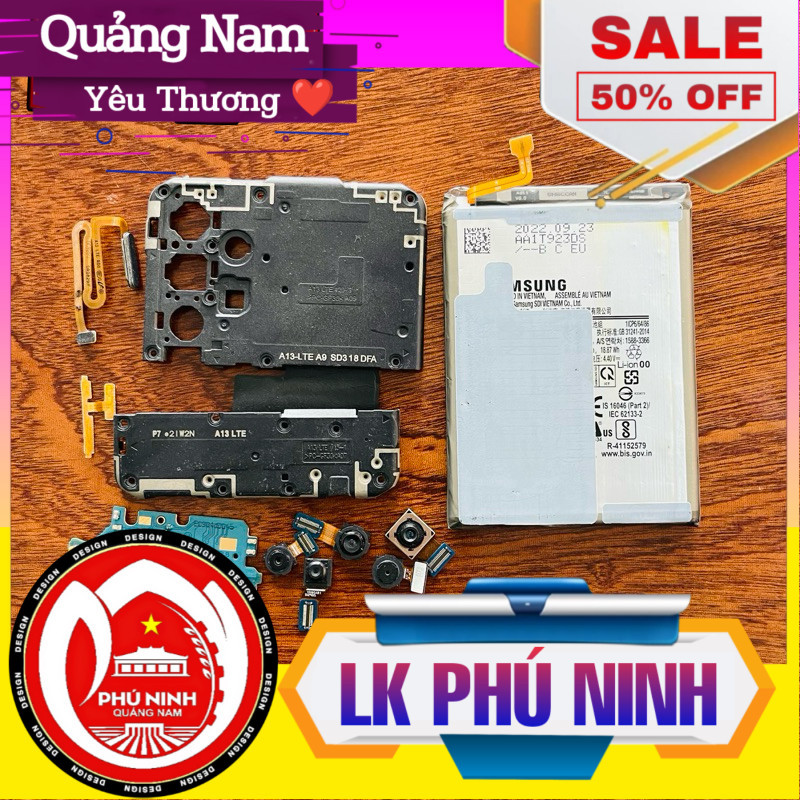 LINH KIỆN Samsung A13 A135 | Camera trước sau,main sạc,cáp volume,loa ngoài,loa trong,cáp nối main,p