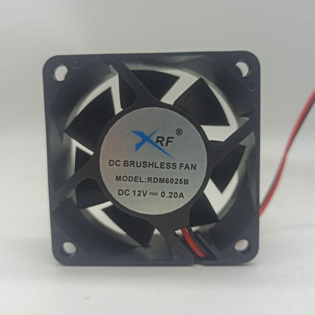 Quạt làm mát tủ lạnh khung gầm XRF RDM6025B 12V 0,20A 9CM / cm 6025