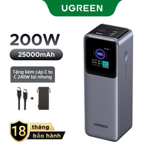Pin sạc dự phòng Ugreen Nexode 25000mAh-200w/20000mAh-130w/12000mAh-100w | Màn LED | Bảo hành 18 tháng