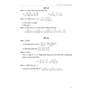 Sách - 100 Đề Kiểm Tra Toán 8