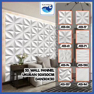 Tấm nhựa ốp tường 3d kích thước 50cmx50cm, tấm ốp tường pvc 3d vân nổi