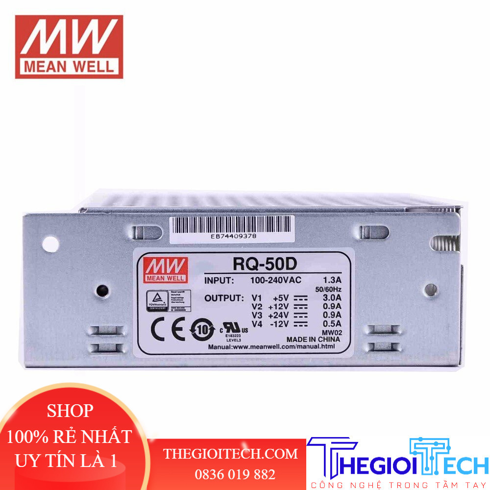 BỘ NGUỒN MEANWELL 4 NGÕ RA RQ-50B