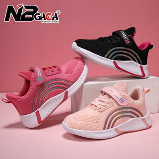 Trẻ Em Thường Ngày Màu Hồng Bé Gái Giày Lưới Thoáng Khí Giày Thể Thao Mùa Hè Trẻ Em Bé Trai Giày Đi Bộ Thể Thao