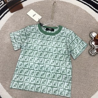 [Với Brandtag] Áo Thời Trang Mùa Hè Bé Trai Bé Gái Áo Phông Trẻ Em 2-12 Tuổi Áo Thun Cotton Cổ Tròn Áo Thun Nữ Tay Ngắn Phong Cách Retro