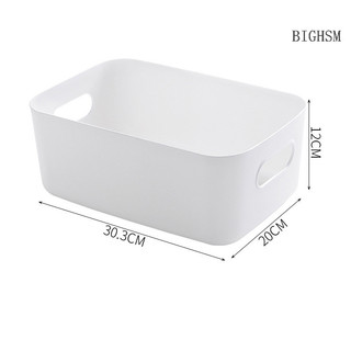 Bighsm hộp sắp xếp lưu trữ mỹ phẩm để bàn lưu trữ đồ lặt vặt sắp xếp giỏ đựng đồ ăn nhẹ bằng nhựa nhà bếp hộp bảo quản skk