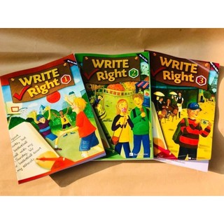 Sách - write right - trọn bộ 3 cuốn
