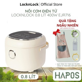 Nồi cơm điện tử LocknLock mini 0.8L - 1.2L Chính hãng, lòng nồi chống dính 5 lớp, đa chức năng - HAPOS OFFICIAL