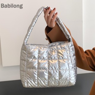  Túi xách nữ chăn thêu kẻ sọc Cotton có đệm di động để du lịch