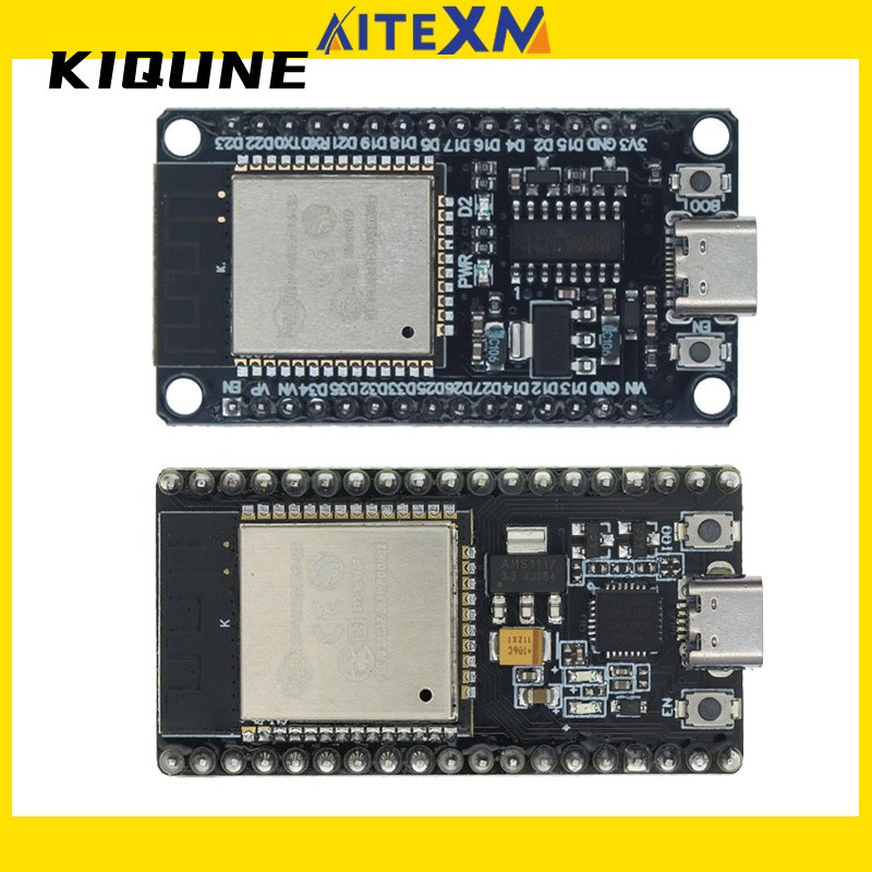 Kiquneesp32 TYPE-C Ban Phát Triển USB CH340C WiFi + Bluetooth Siêu Thấp Dual Core ESP32 DevKitc-32 ESP-WROOOM-32