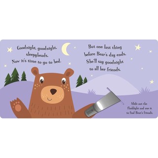 Sách ngoại văn: Goodnight Bear (Magic Flashlight Books)