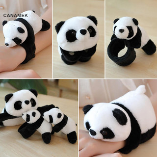 Canamek 1 Kawaii Động Vật Tát Snap Quấn Dây Đeo Tay Vòng Tay Gấu Trúc Sang Trọng Vòng Tay Dây Đeo Tay Cho Trẻ Em Đồ Chơi Sinh Nhật Thanh Lịch Hiện Tại CSF