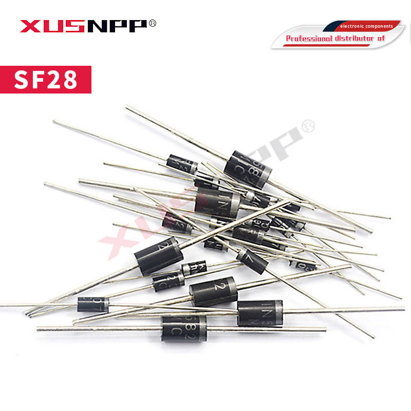 Bộ 50 SF28 SF14 SF24 SF34 SF54 SF16 SF26 SF36 SF56 SF18 SF28 SF38 SF58 DIP diode phục hồi siêu nhanh