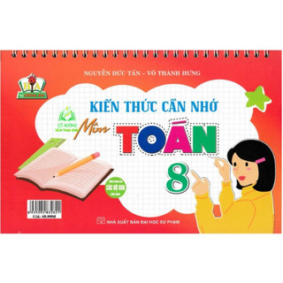 Sách - Kiến Thức Cần Nhớ Môn Toán 8