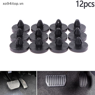 Xoitop 12 cái công tắc phanh nút chặn bàn đạp phanh nhựa má phanh bàn đạp dừng miếng lót phanh đèn công tắc nút chặn ly hợp bàn đạp vn