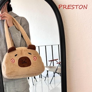 Túi xách sang trọng PRESTON Capybara, Túi đeo chéo hoạt hình động vật Kabi Bala, Túi đeo vai đi học dễ thương Túi trang điểm Túi búp bê sang trọng dành cho học sinh