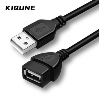 Cáp mở rộng kiqunedual usb 2.0, dài 0,6m / 1m / 1,5m, chất lượng cao