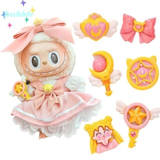 Buble Magic Stick Bow, DIY Resin Labububupu Magic Stick, Đồ dùng Khóa giày Labububububucu