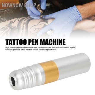 NOWNOW SHOP Máy Xăm Bút Xoay Chuyên Nghiệp Lót Shader Giao Diện RCA Có Kẹp Dây