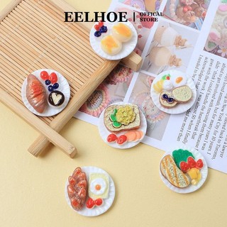 EELHOE Mô Phỏng Thực Phẩm Micro Phong Cảnh Đồ Ăn Sáng Chơi Nhựa Nhỏ Mô Hình Đồ Chơi Tự Làm Đồ Trang Trí Sáng Tạo Để Bàn Trang Trí miiki_vn