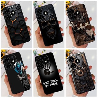 Vỏ Mềm Cho Tecno Spark Go 2024 Ốp Lưng TPU Silicon Điện Thoại Cho Tecno SparkGo 2024 BG6 BG6h Pop 8 Ốp Lưng Họa Tiết Mát