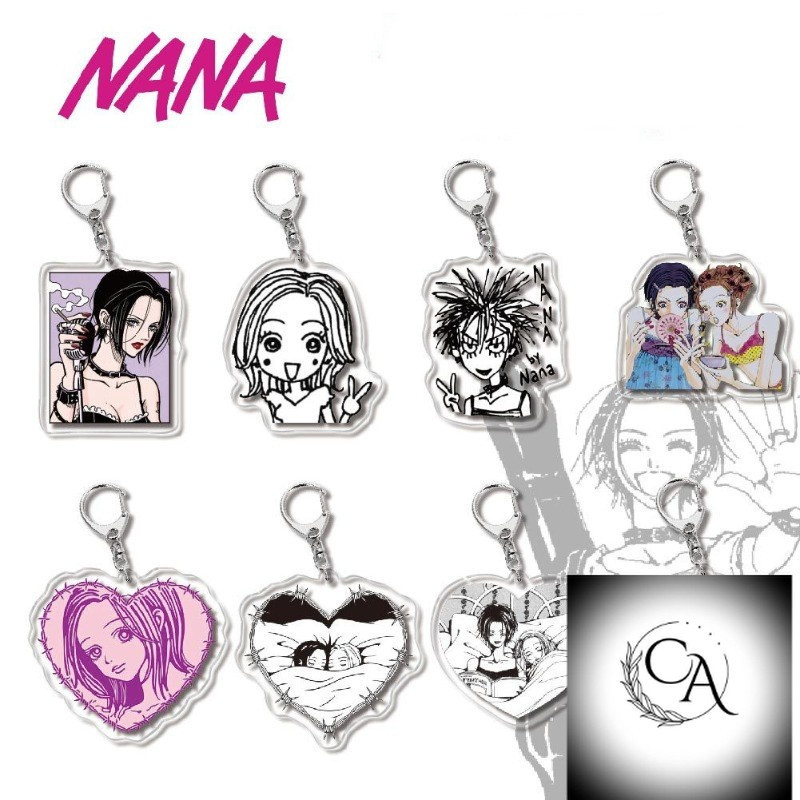 Nana Móc Khóa acrylic Hình Nhân Vật anime Osaki nana komatsu hachi Dễ Thương