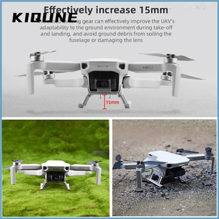Kiqunewu Landing Gear kính thiên văn chân cao hỗ trợ kính thiên văn bảo vệ chân kính thiên văn cho máy bay không người lái Mavic Mini 2 Mini SE