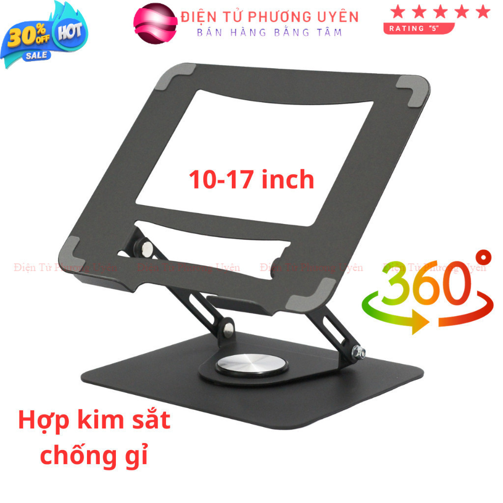 SKU305 - Giá đỡ Laptop Xoay 360 độ ErgoTek L234 - Tuỳ chỉnh độ cao - Dành cho Laptop - Macbook -Ipad