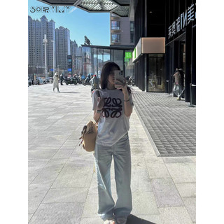 SOERVIMY áo phông áo thun nữ croptop baby tee Comfortable Fashion Casual Popular WTX2451JFZ 25Z240617