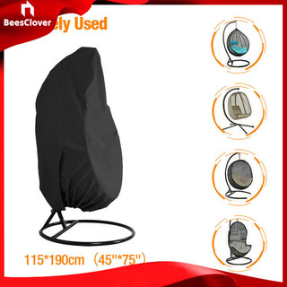 Beesclover Ngoài Trời Treo Trứng Xoay Ghế Chống Thấm Nước Chống Bụi Cho Ghế Sân Ghế Xoay Ghế Mây Nội Thất