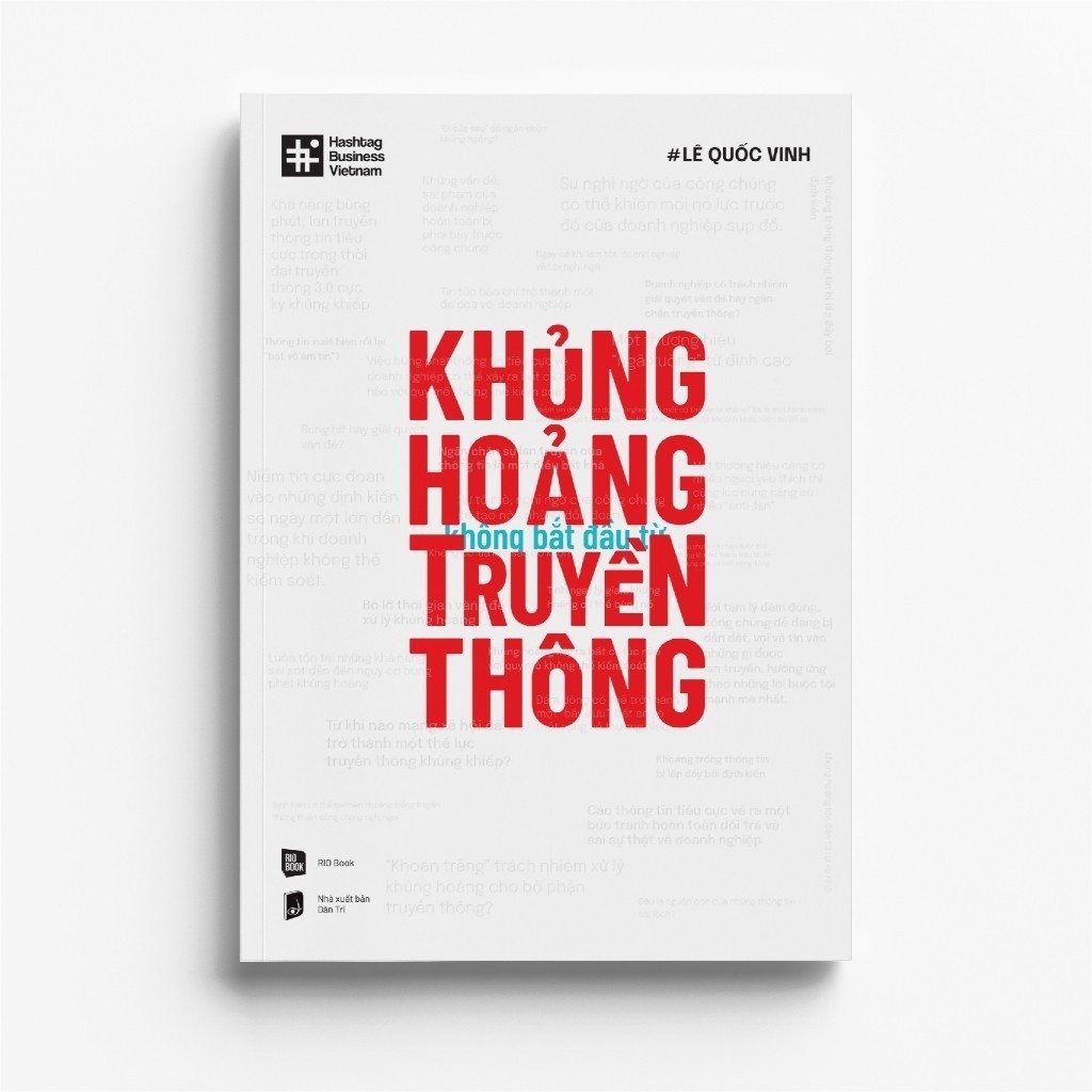Sách - Khủng Hoảng Không Bắt Đầu Từ Truyền Thông (RIO Book)