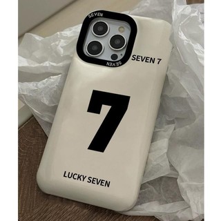 Ốp điện thoại màu trắng mới IPhone11 / 11ProMax / 12 / 12Pro / 12Pro Max7 / 8 / 7Plus / 8Plus / 15 Pro Max 13 / 14 / 15 / X / XR / XSMAX Digital 7 Soft Case