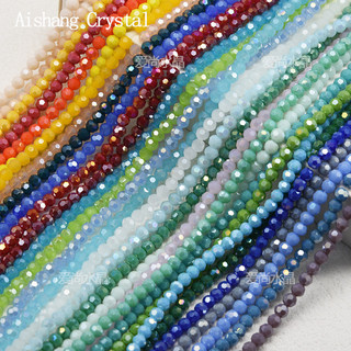Hạt Đất Đính Hạt Mạ AB Màu Tự Làm Pha Lê Handmade