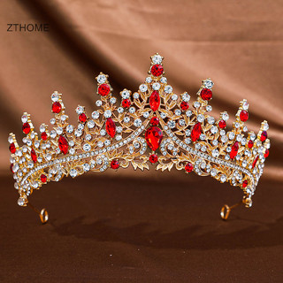 Zthome Công Chúa Vương Miện Tiaras Mũ Đội Đầu Dự Tiệc Sinh Nhật Cô Dâu Vương Miện Cho Đám Cưới Cô Dâu Tóc Trang Sức HOT