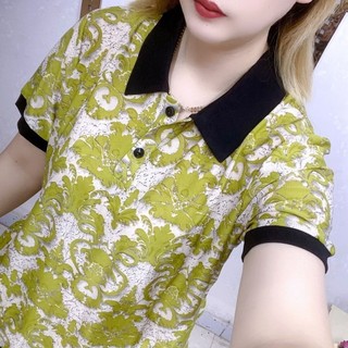 Mặc Bên Ngoài Mới Phong Cách Trung Hoa Thời Trang Thời Trang Phù Hợp Với Tính Khí Mỏng Hơn Nhìn Ngắn Tay Cổ Búp Bê Bao Bụng Không