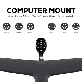 Rival Cho SL8 / SL7 Giá Đỡ Máy Tính Đồng Hồ Bấm Giờ Gắn GPS Xe Đạp Gắn Cho Garmin Gopro Bryton Wahoo