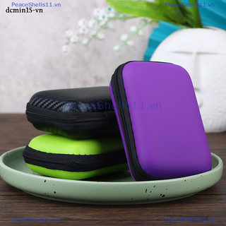 Peaceshells 1pc mini camera case bag multi-function earphone bag video waterproof digital portable bag eva storage box storage bag.