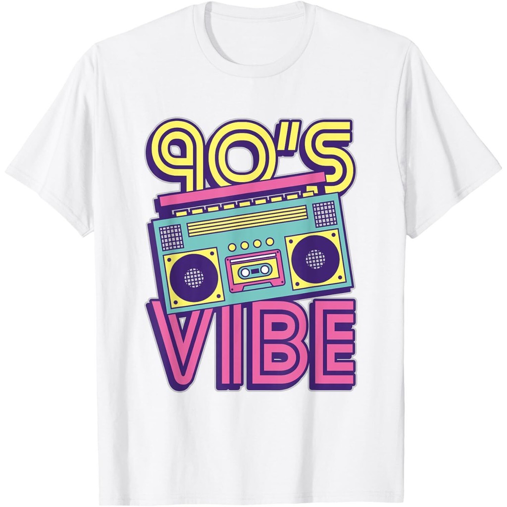 90S Vibe 1990S Âm Nhạc Người Yêu 90 Trang Phục Đảng Retro 90S Áo Thun