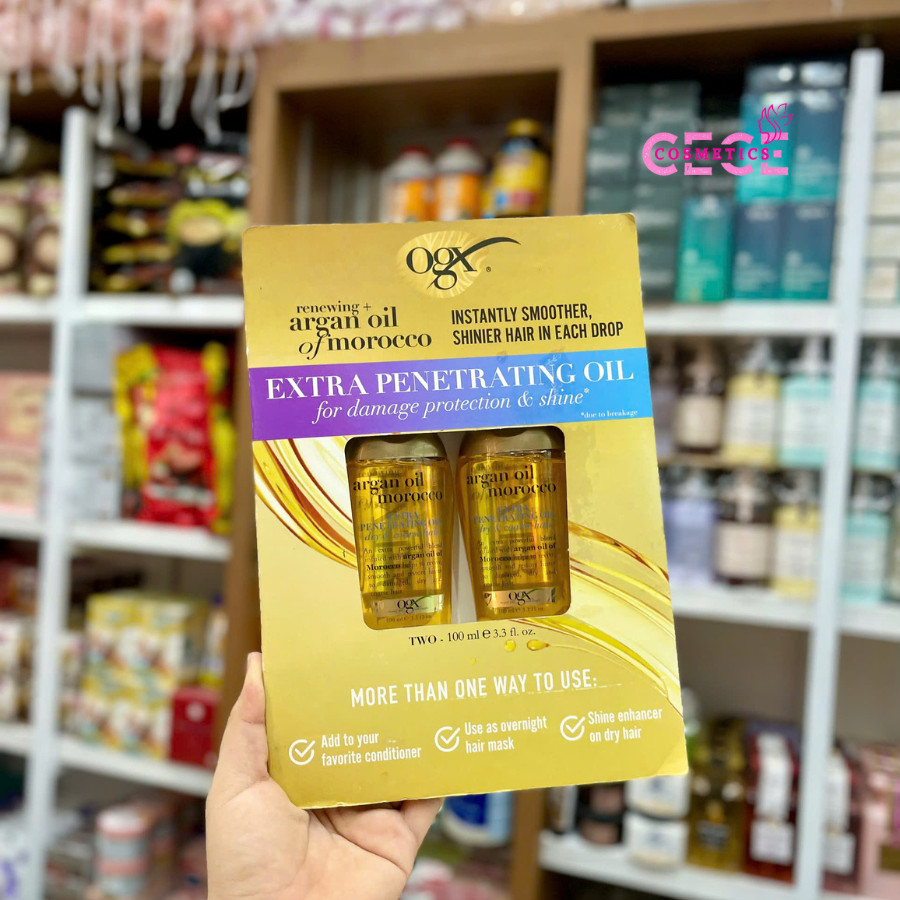 Dầu Dưỡng Tóc OGX Renewing Argan Oil Of Morocco Penetrating Oil 100ml