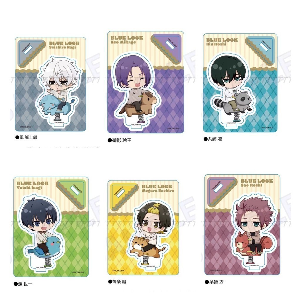 Móc Khoá, Standee, Tranh Kính Mô BLUE LOCK Isagi Yoichi Rin Itoshi Manga Anime Nhật Bản  - zenda