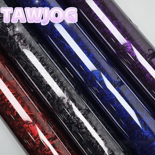 TAWJOG Carbon vân đá 6d dán xe Giả mạo Sợi Carbon Đổi Màu Miếng Dán Gương Chiếu Hậu Nội Thất Phim Ô Tô Toàn Thân 