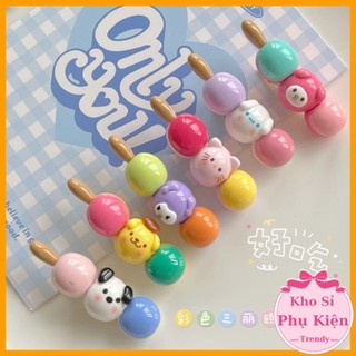 Kẹp tóc mái màu kẹo ngọt ngào dễ thương cho nữ, kẹp tóc bé gái siêu xinh, phụ kiện tóc E1880