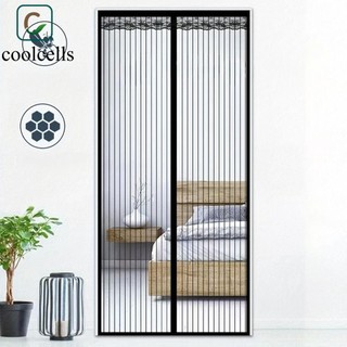 coolcells Lưới chống muỗi COOLCELLS, Màn hình cửa chống muỗi đóng tự động thoáng khí, Màu trơn bền bỉ Cửa nhẹ chống bay Lưới điều hòa không khí