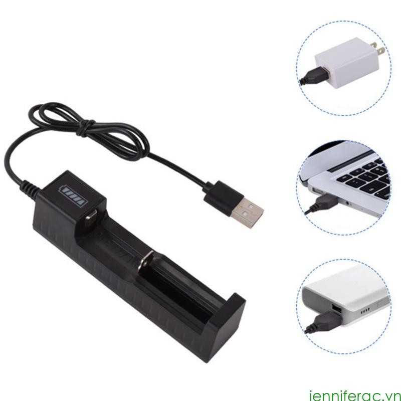 USB Universal  Charging Adapter for 4.2V 18650 18490 Li-ion Batteries
